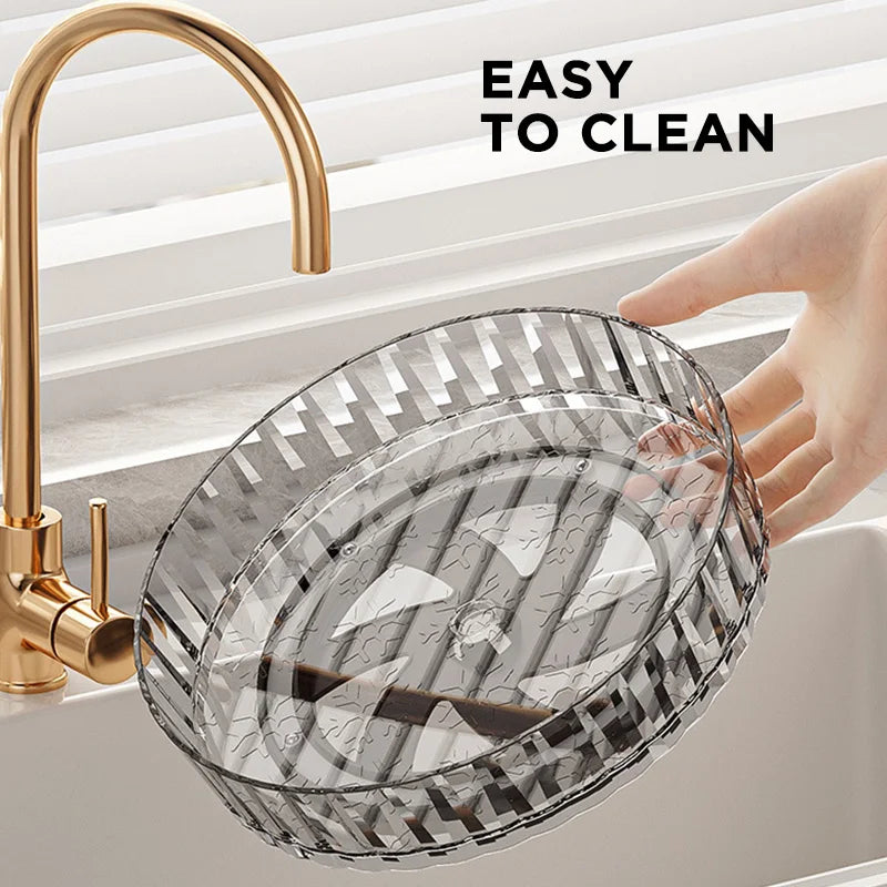 360° Rotating Storage Tray – Kitchen & Bathroom Organizer