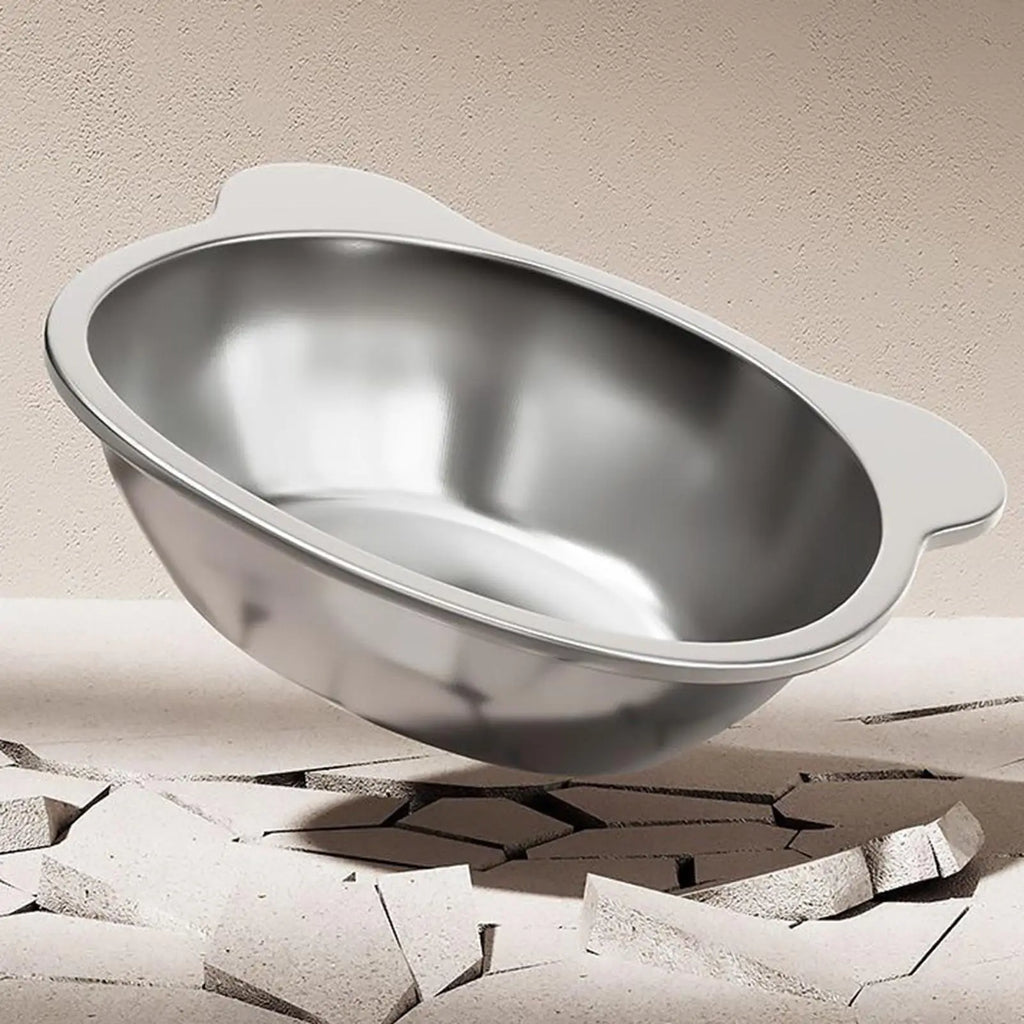 Cat Food Bowls Elevated Stainless Steel 15 Tiltednon-slip Dishes