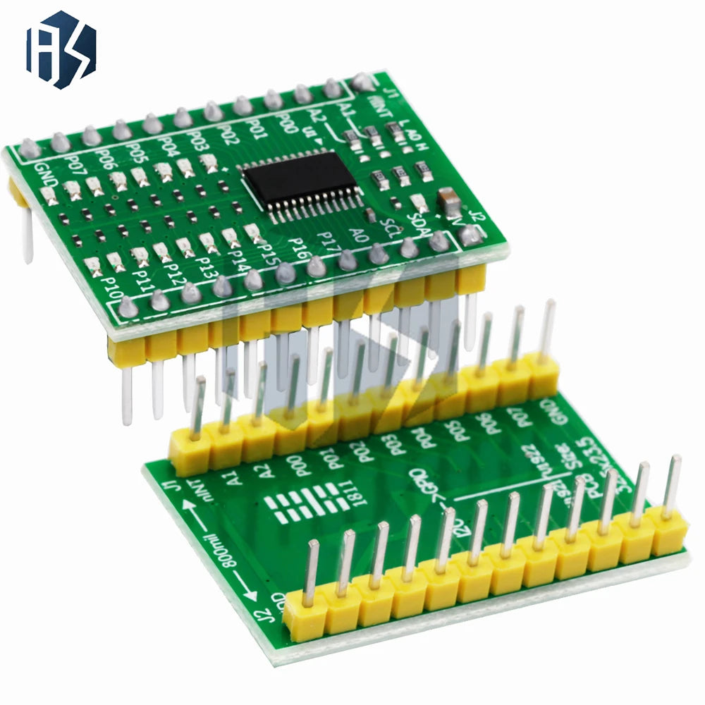 TCA9555 PCA9555A I2C GPIO Expansion Board 16 Digital Inputs Outputs Zpaxo