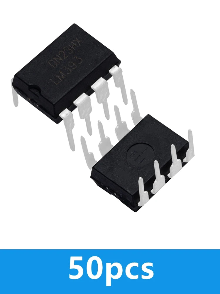 LM393 DIP-8 Comparator IC LM393P LM393N Offered 10 20 Packs Zpaxo 50pcs