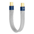 USB4 0 40Gbps Data Cable PD 240W Fast Charging USB C Short Powerbank Zpaxo 13cm
