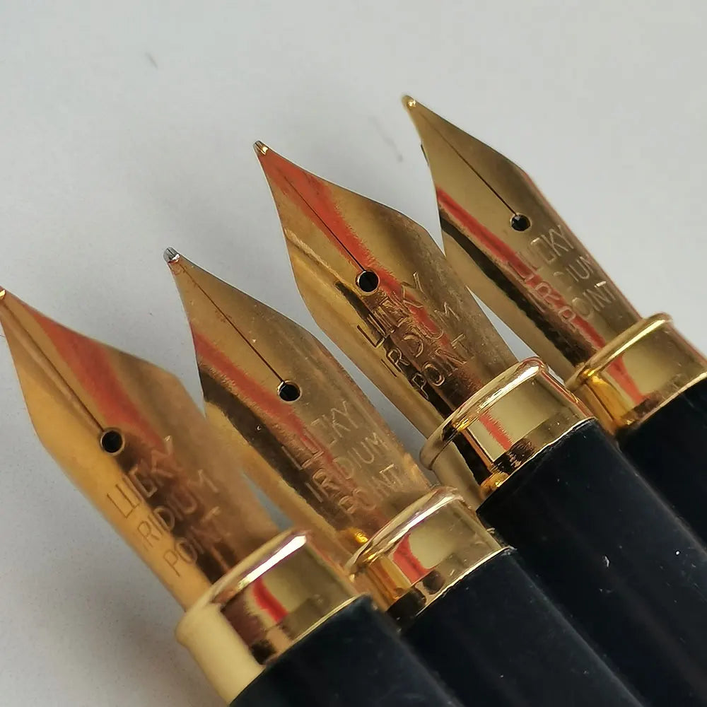 LUCKY Yong Sheng 528 Fountain Pen Fine Nib, Iridium Metal Bar, Good Writing Practice, Old Vintage, New Zpaxo