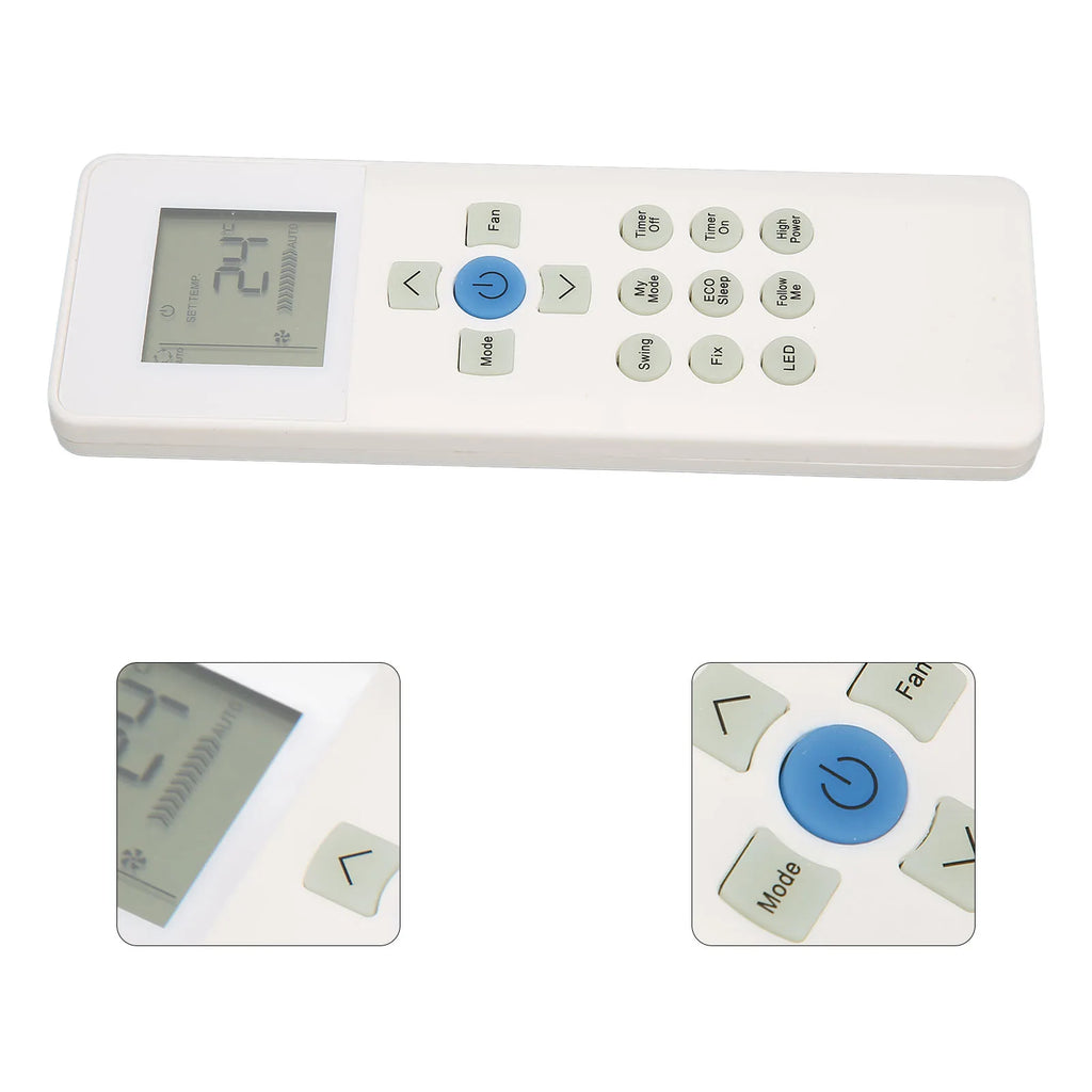 Air Conditioner Remote Replacement Conditioner Controller for Carrier RG67N BGEF RG67V BGEF Air Conditioner Remote for RG67N Zpaxo