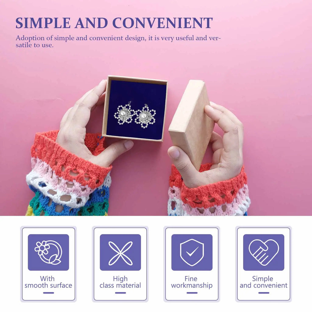 5Sheets Self Adhesive Jewelry Box Liner Durability Protective Felt