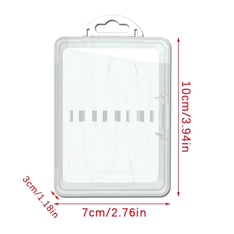 CMElectric Toothbrush Head Storage Box Transparent Organizer Case