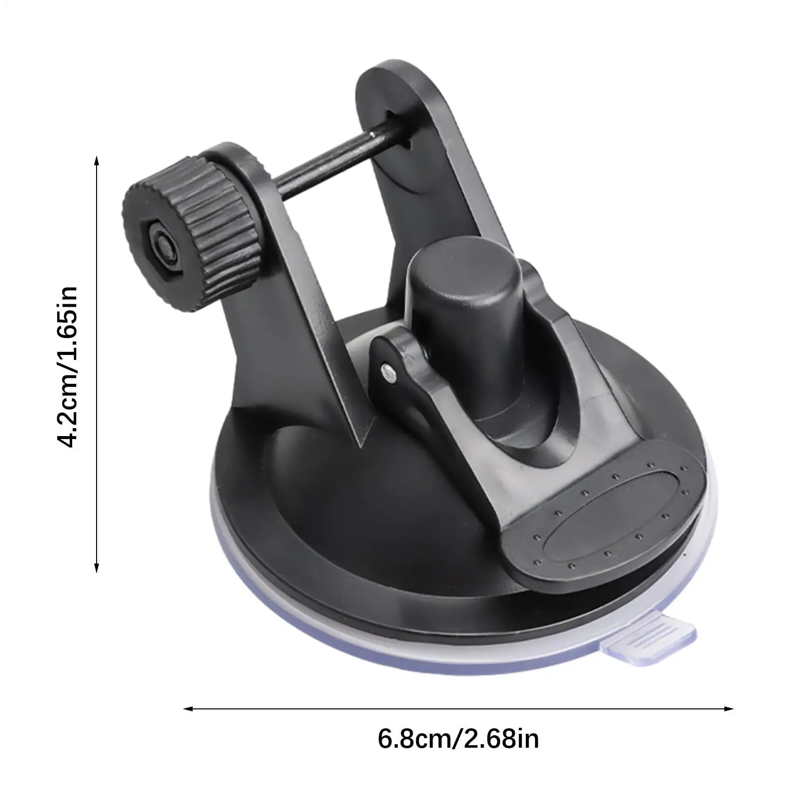 Car Dash Cam Mount 180 Degree Adjustable Camera Holder 68mm Suction Cup Auto Dash Cam Base Bracket for Car Dashboard Windshield Zpaxo