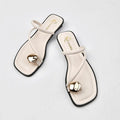 2026 Summer Beach Flip Flop Clip Toe Women Flats Slippers Shoes