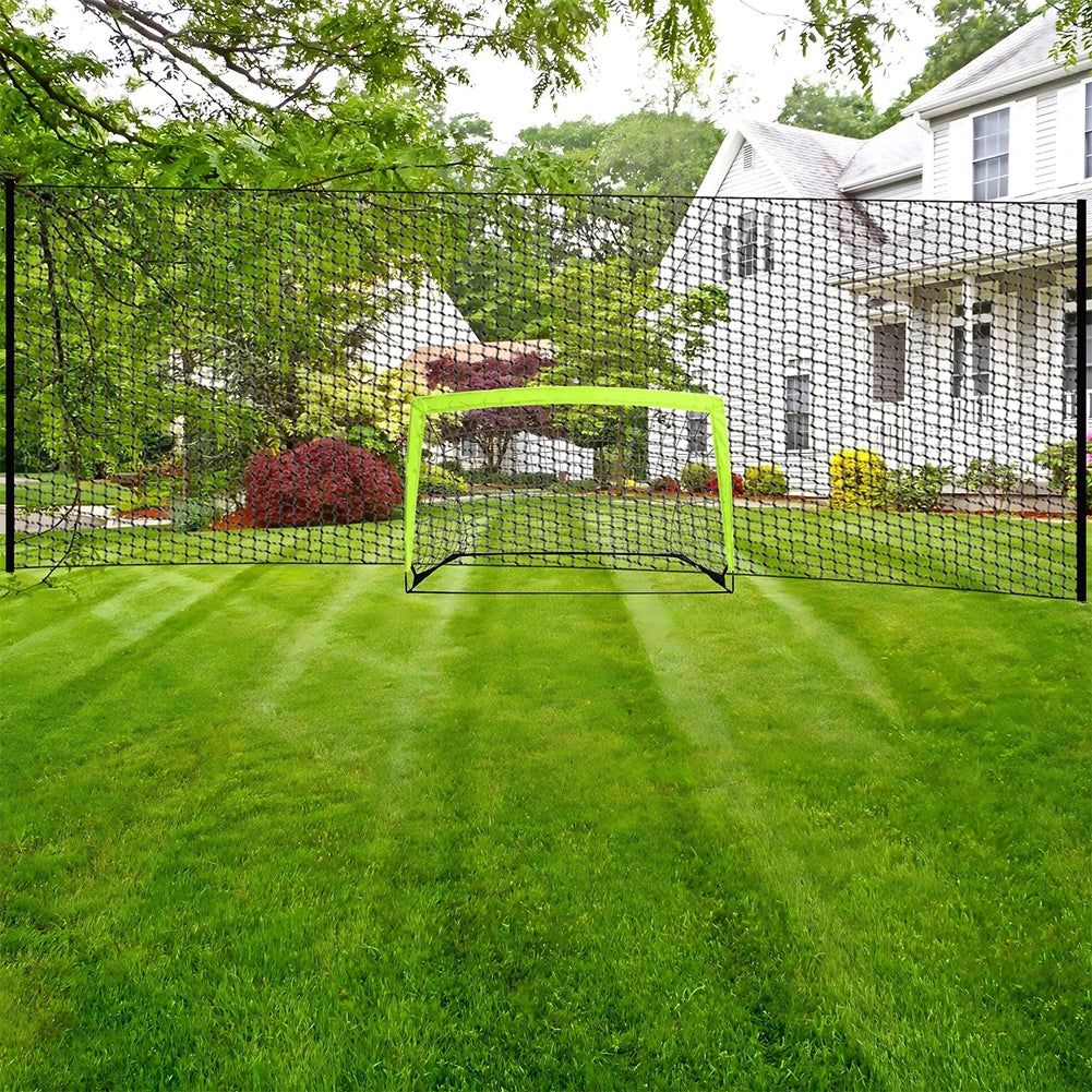 Soccer Backstop Net Heavey Duty Barrier Nets Sports Netting Practice