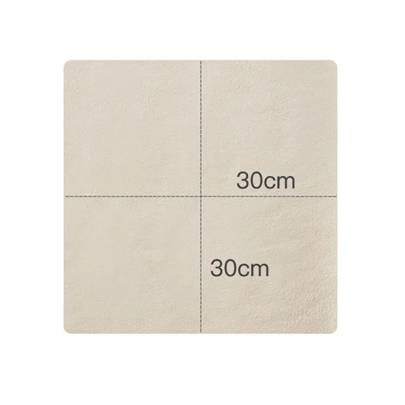 Natural Suede Car Cleaning Cloth Absorbent Towel Household Motorcycle Zpaxo 30x30cm China Mainland