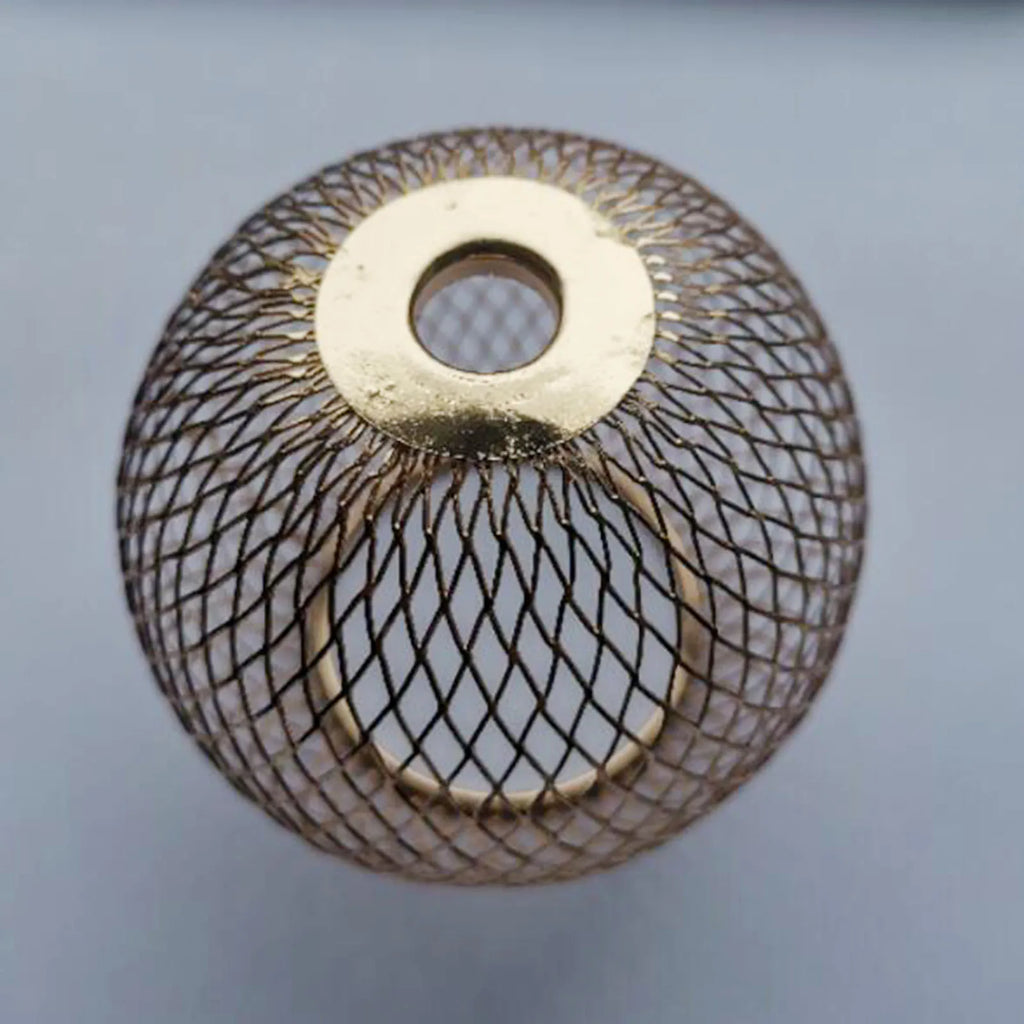 Iron Wire lampshade woven decorative chandelier lampshade retro style for restaurants and living rooms indoor lighting Zpaxo