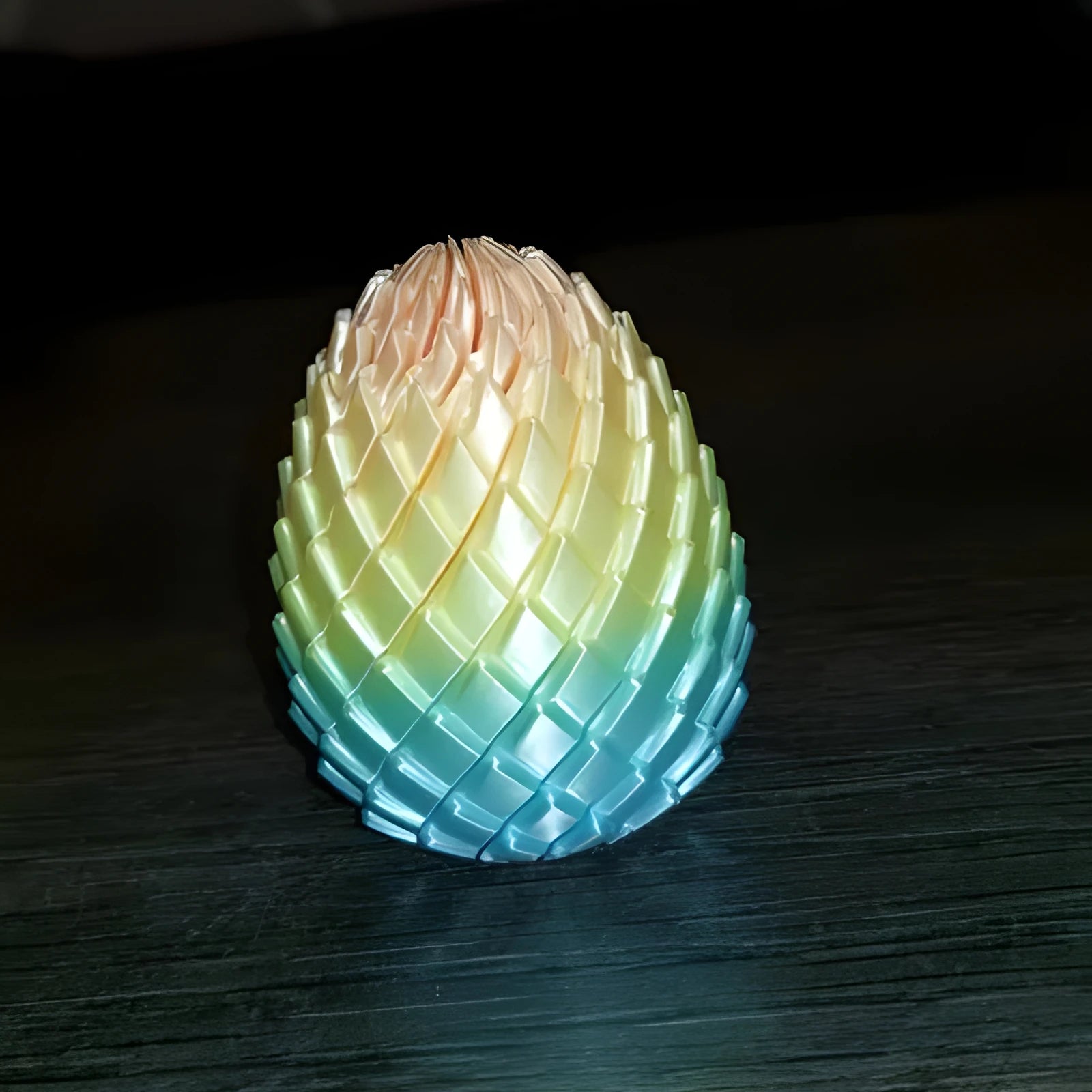 Twisty Fidget Egg 3D Printed Slippery Easter Stuffers Basket Zpaxo MULTI