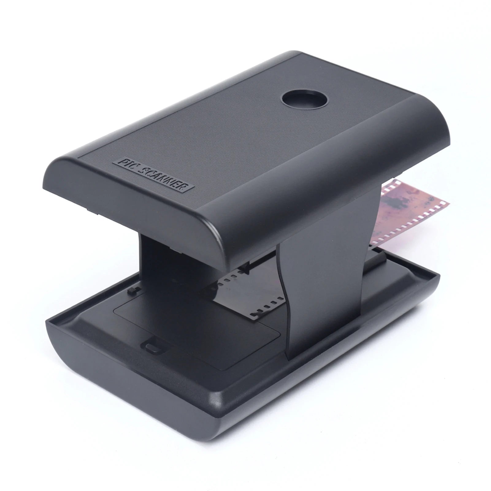 Film Scanner Mobile Film and Slide Scanner for 35mm/135mm Negatives Slides Foldable Novelty Scanner with LED Backlight Free APP Zpaxo Default Title