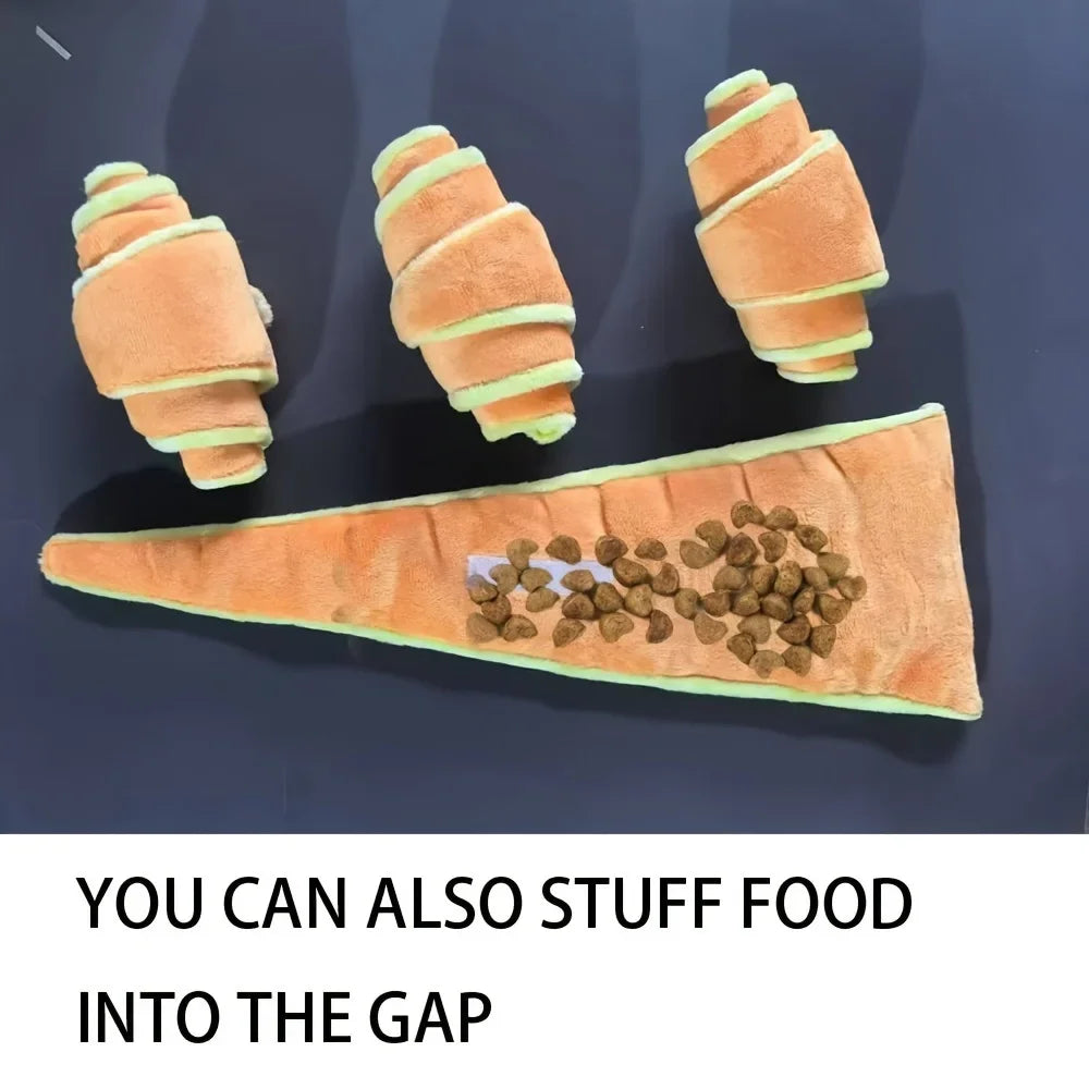 1PC Hidden Food, Sniffing Toys, Pet Dogs, Vocalizations, Plush Toys, Gnawing and Grinding Teeth Zpaxo