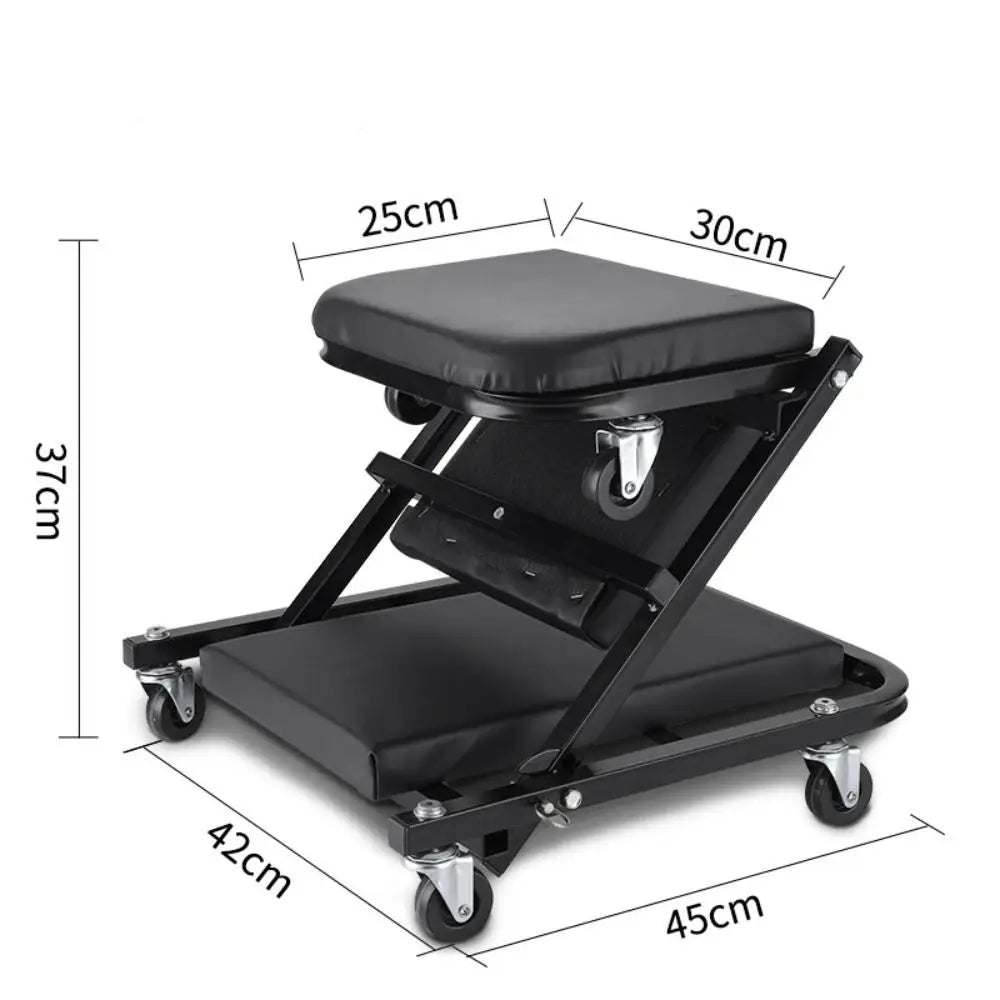 3-in-1 Car Repair Chair Soft Cushion 360 Universal Runner Workshop Zpaxo