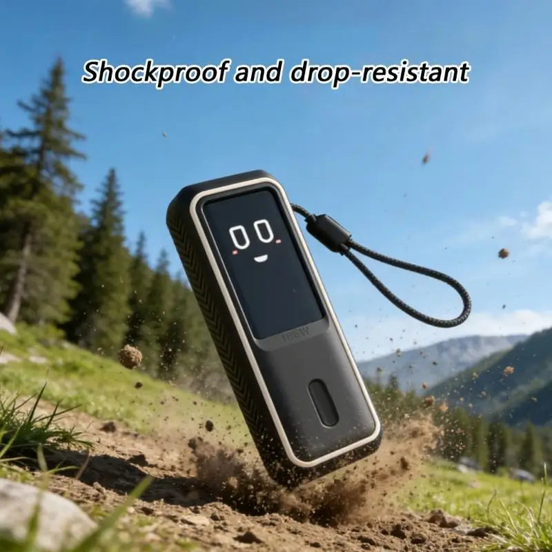 652F Soft Textured Silicone Cover Comfortable Grip 25000mAh Device Zpaxo