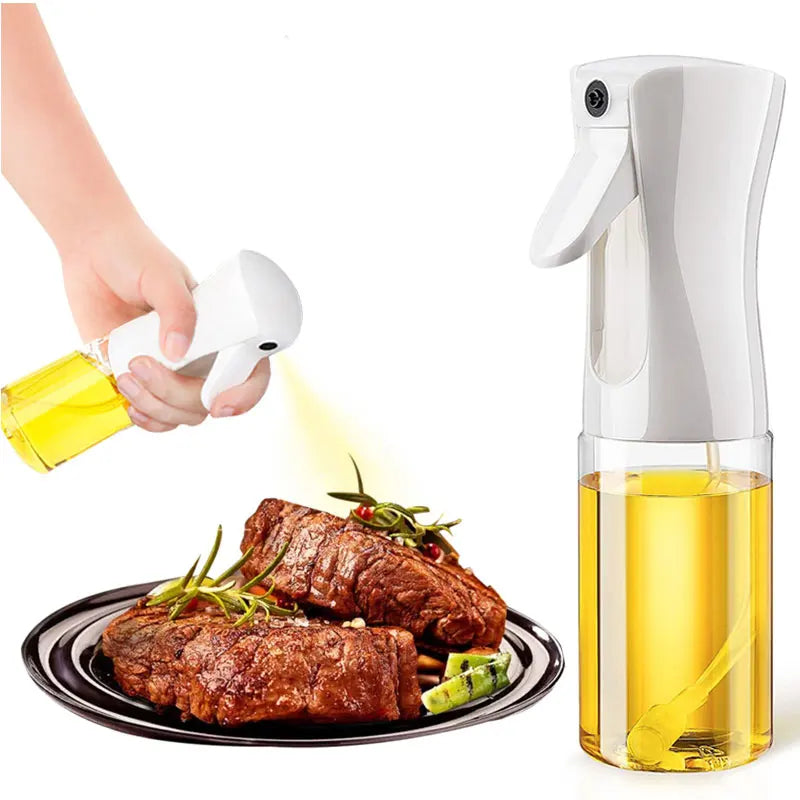 Oil Spray Plastic Bottle BBQ Cooking Olive Oil Sprayer Kitchen Baking Oil Spray Empty Bottle Vinegar Bottle Oil Dispenser Zpaxo