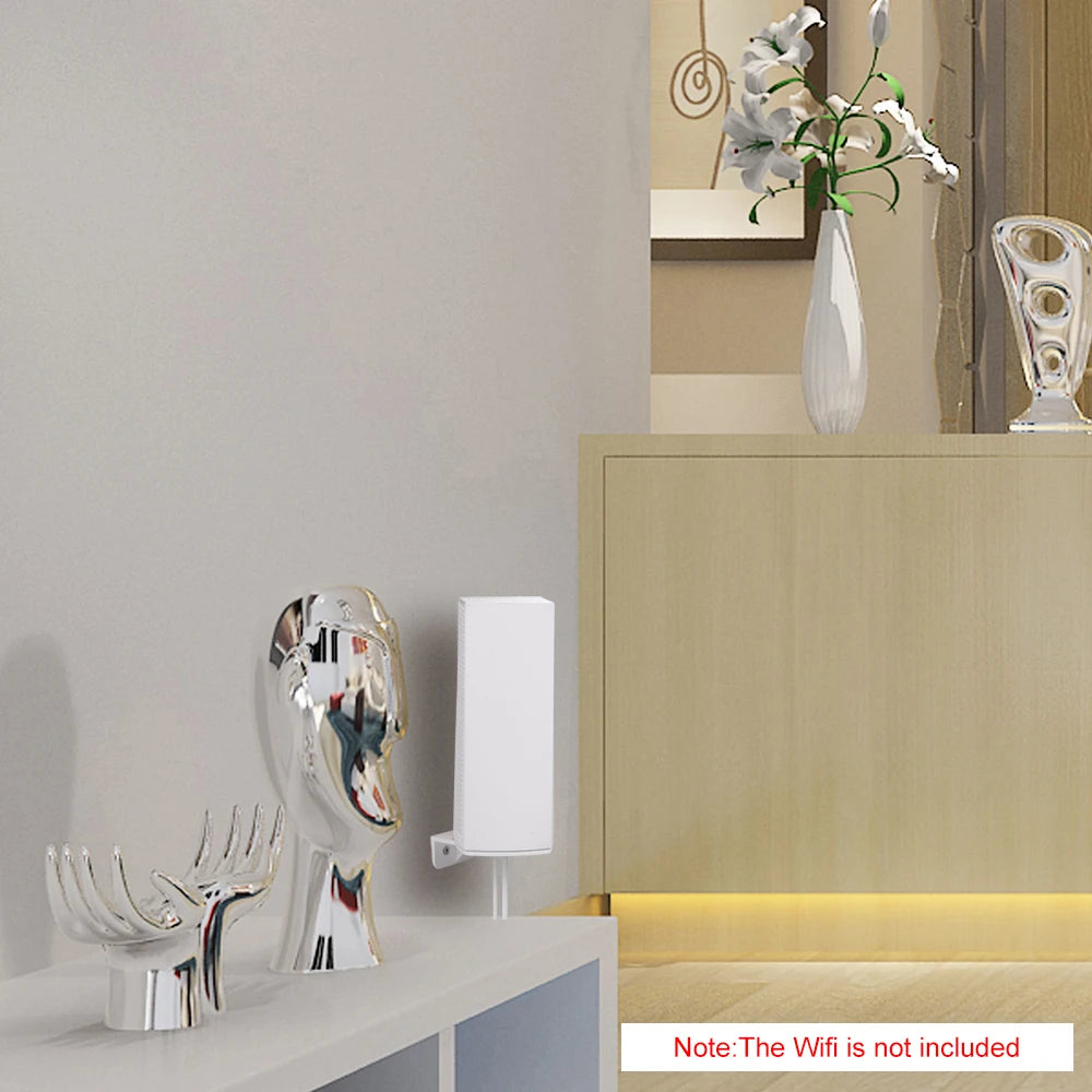 Wall Mount Bracket Stand Holder for Linksys Velop Tri-band Whole Home WiFi Mesh System White 1/2/3 Pack Zpaxo
