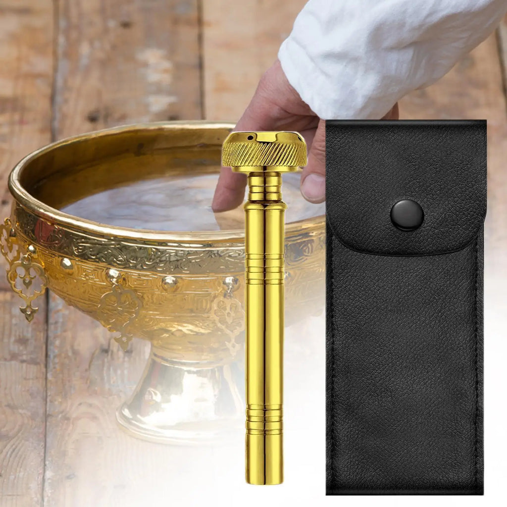 Holy Water Holder Pocket-size Liquid Dispenser Religious Sprinkler