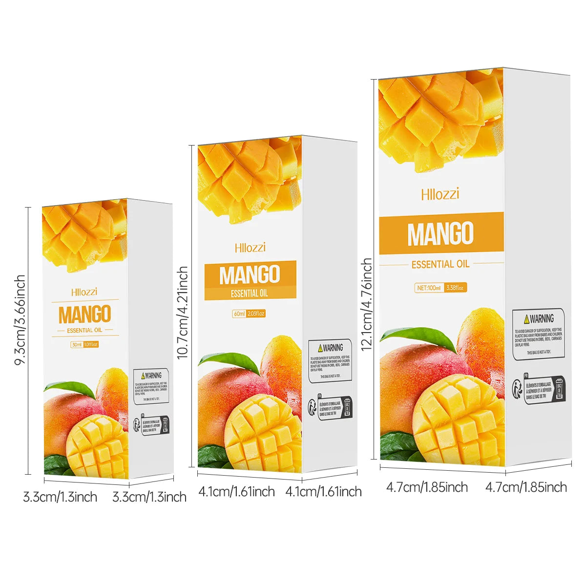 Mango Essential Oil Fruit Aromatherapy Humidifier Diffuser Fresh Air Zpaxo