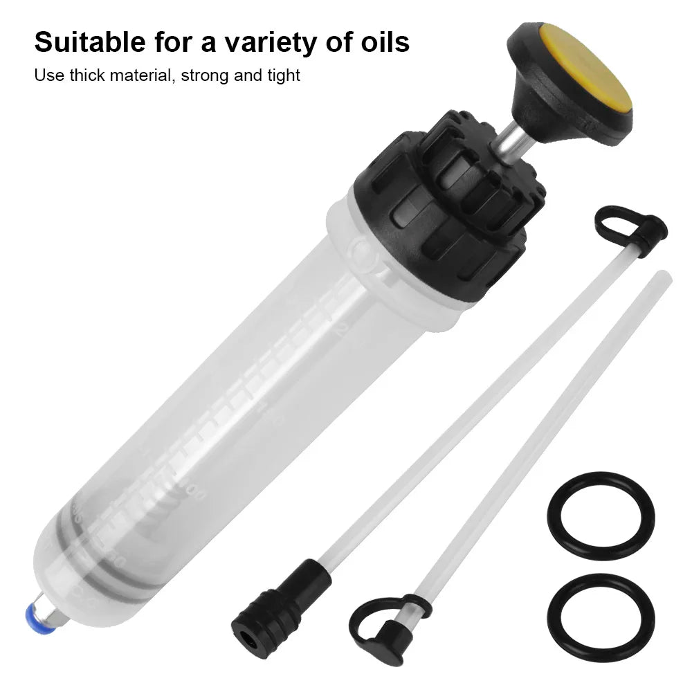 Car Tool Oil Fluid Extractor Manual Transfer Pump 200cc Filling