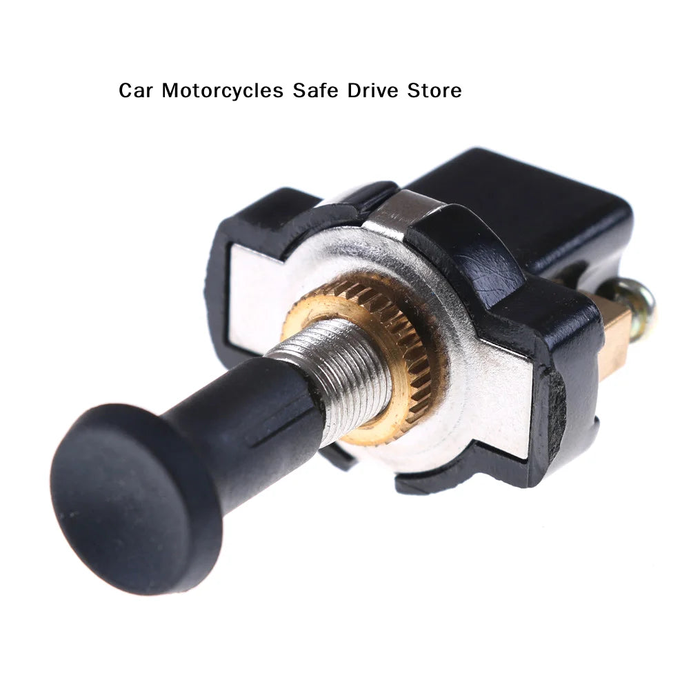 CM1PC Durable Performance On-off Long Push Pull Switch 12V Screw