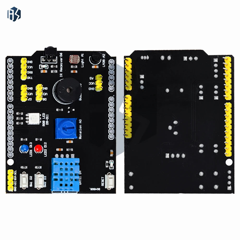 9-in-1 Multifunctional Expansion Board DHT11 Temperature Humidity Zpaxo