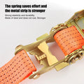 Tire Straps Heavy Duty Carabiner Ratchet Car Van Truck Vehicle