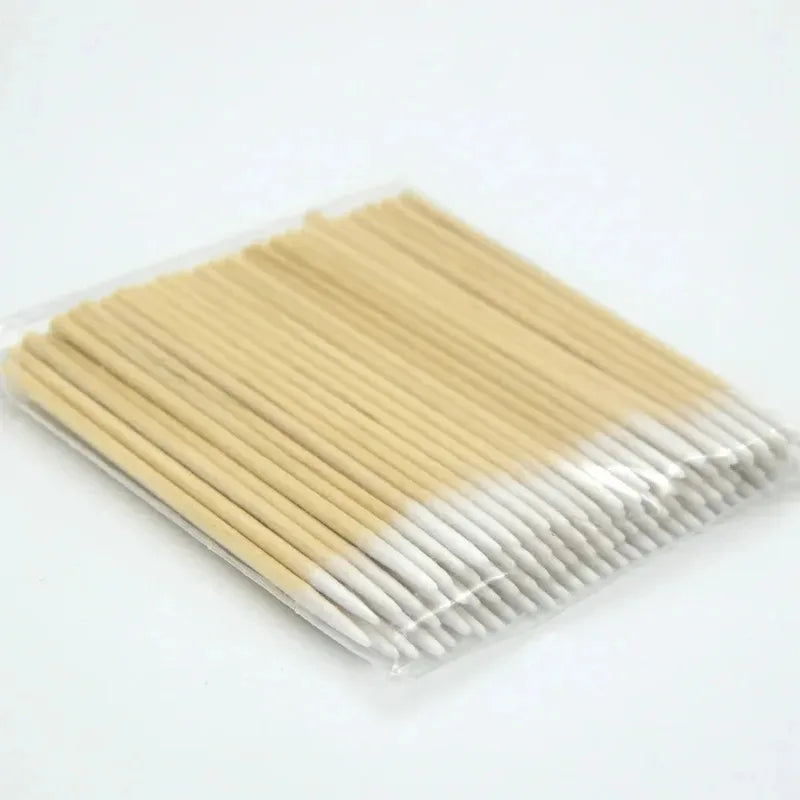 Wooden Cotton Nail Swabs – Polish Corrector & Manicure Tool