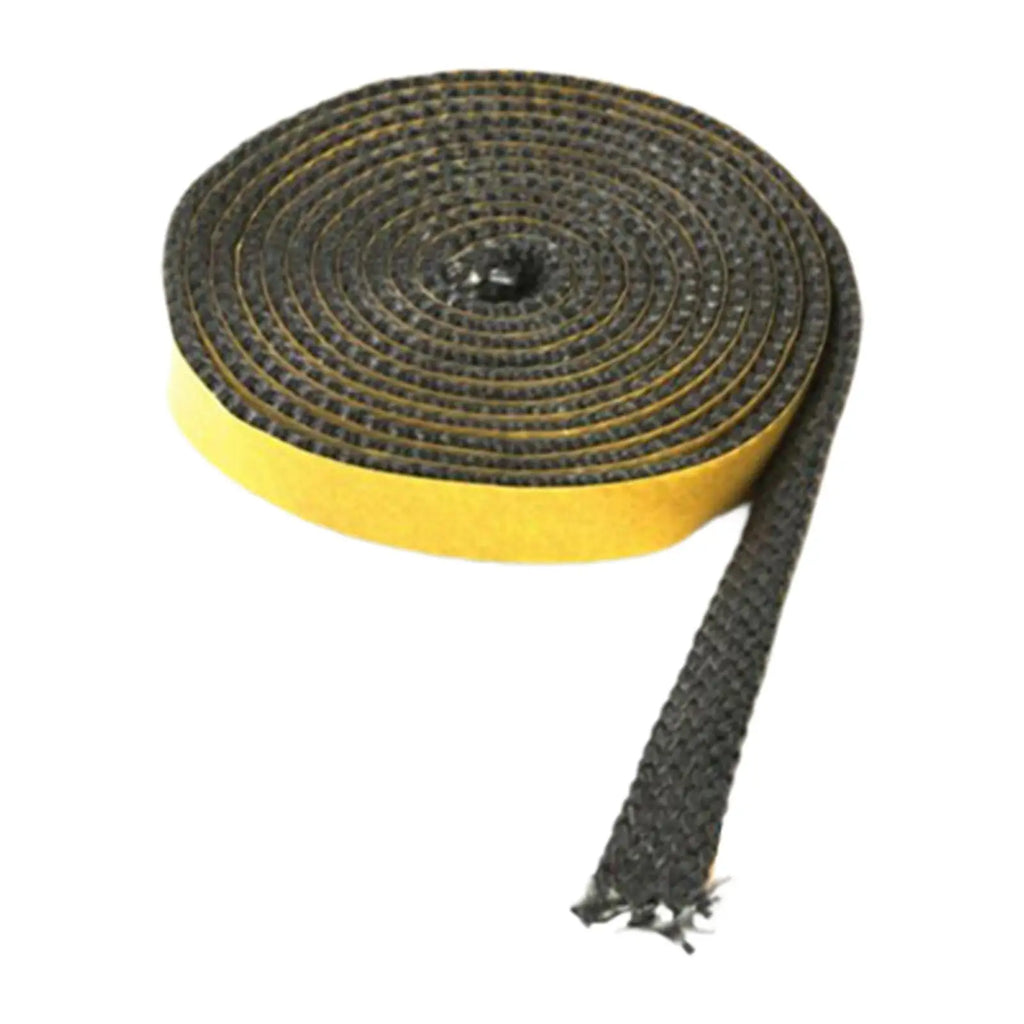 Fiberglass Gasket Cord – High-Temp Stove & Fireplace Door Seal Fireplace Door Gasket Zpaxo