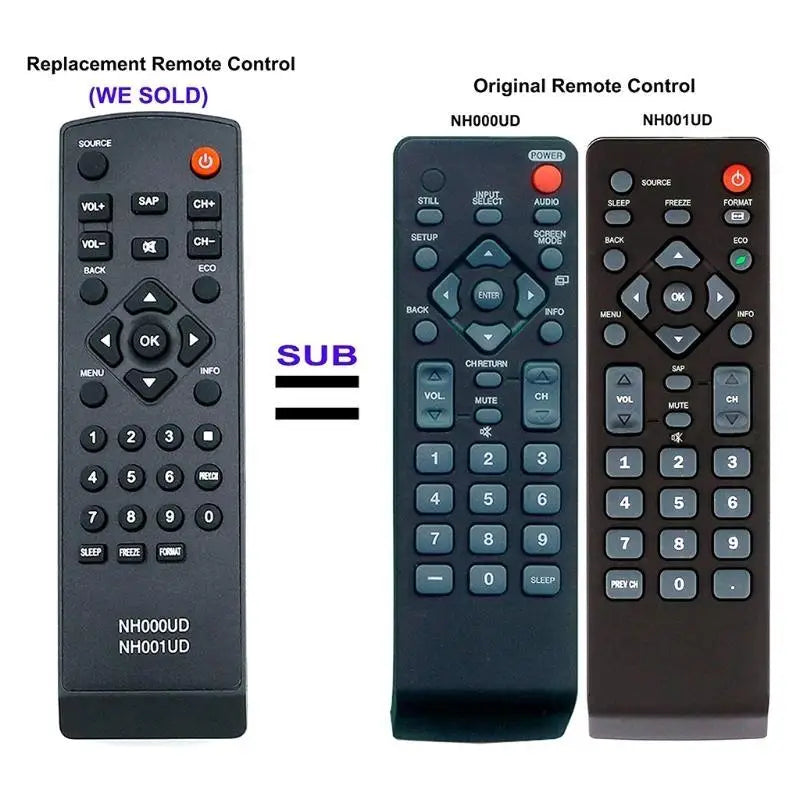 652F CLC320EM2F CLC401EM2F LC190EM1 LC190EM2 LC220EM1 LC220EM2,NH000UD NH001UD Remote Control Zpaxo