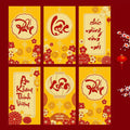 6pcs New Year Red Envelope Horse Year Red Envelope Chinese Spring Festival Hongbao Lucky Money Pocket 2026 New Year Decorations Zpaxo B12