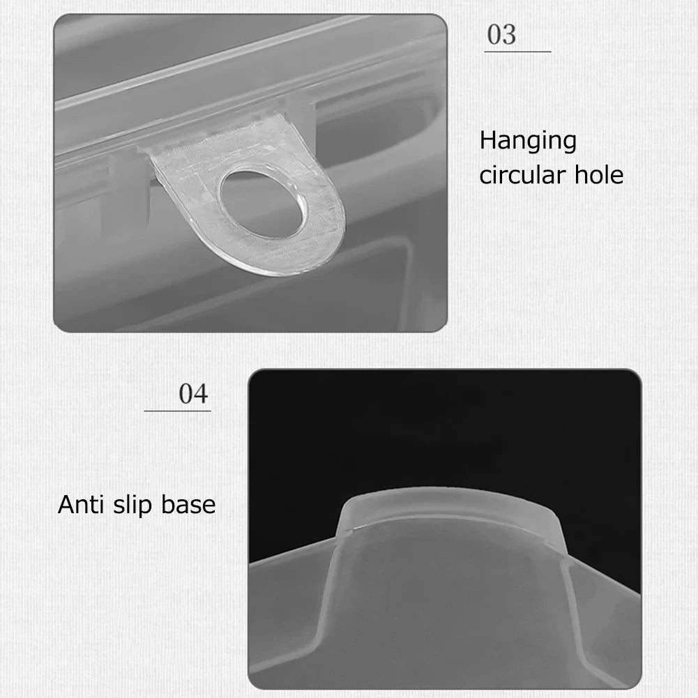Portable Shockproof Egg Holder Box – 3/4/8 Grid Storage Egg Storage Container Zpaxo