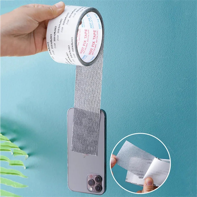2M Window Screen Tape Anti-Mosquito Screen Repair Subsidy Self-Adhesive Door Curtain Mosquito Net Hole Patch Repair Tapes Zpaxo