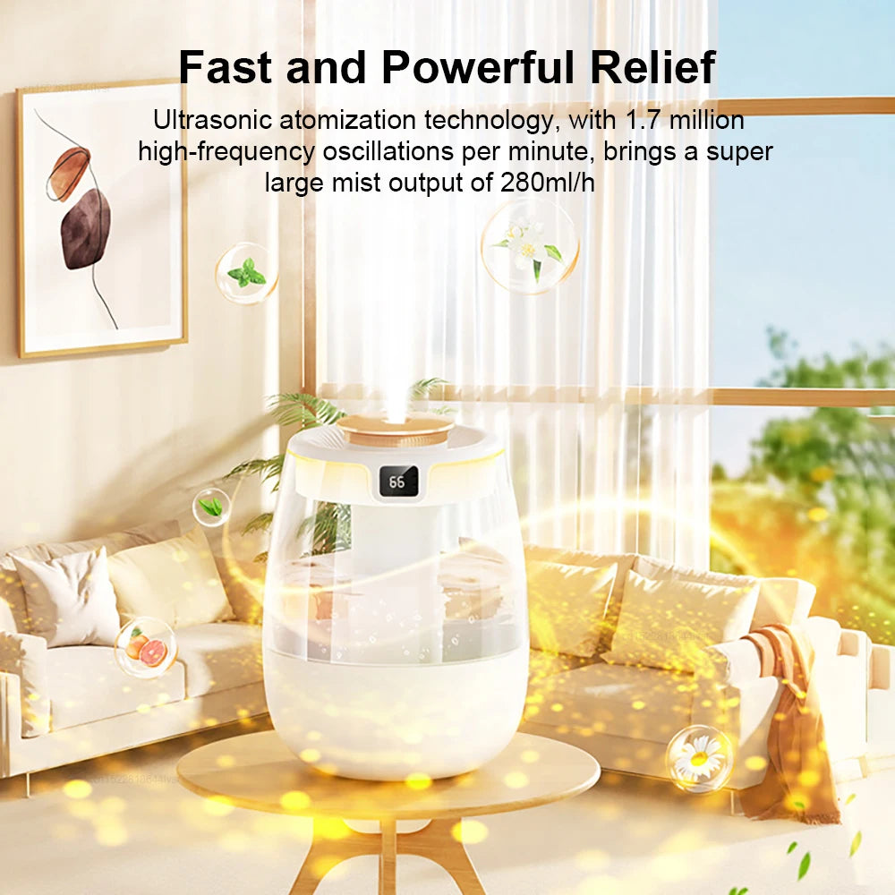 Air Humidifier Professional Large Capacity Double Spray Port Cool