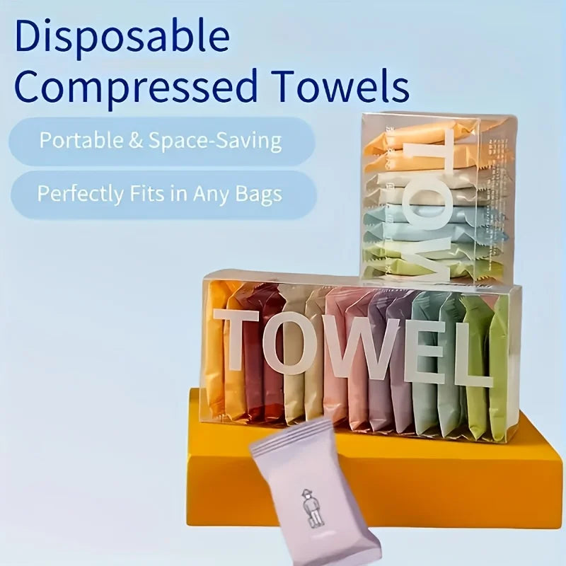 Individually Packaged Compressed Towel Portable Travel Towels