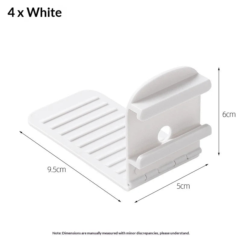 4-Pack Bed Sheet Corner Clips – Non-Slip Sheet Fasteners Sheet Corner Clips Zpaxo White 4pcs
