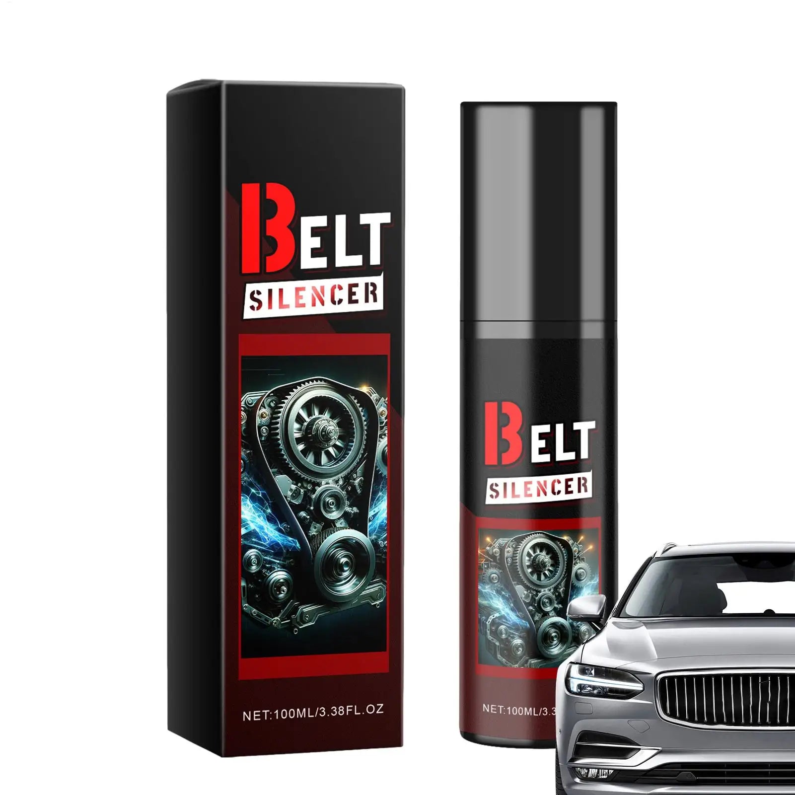 Car Belt Noise Spray Prolongs Life Engine Silencers Spray-on Dressing