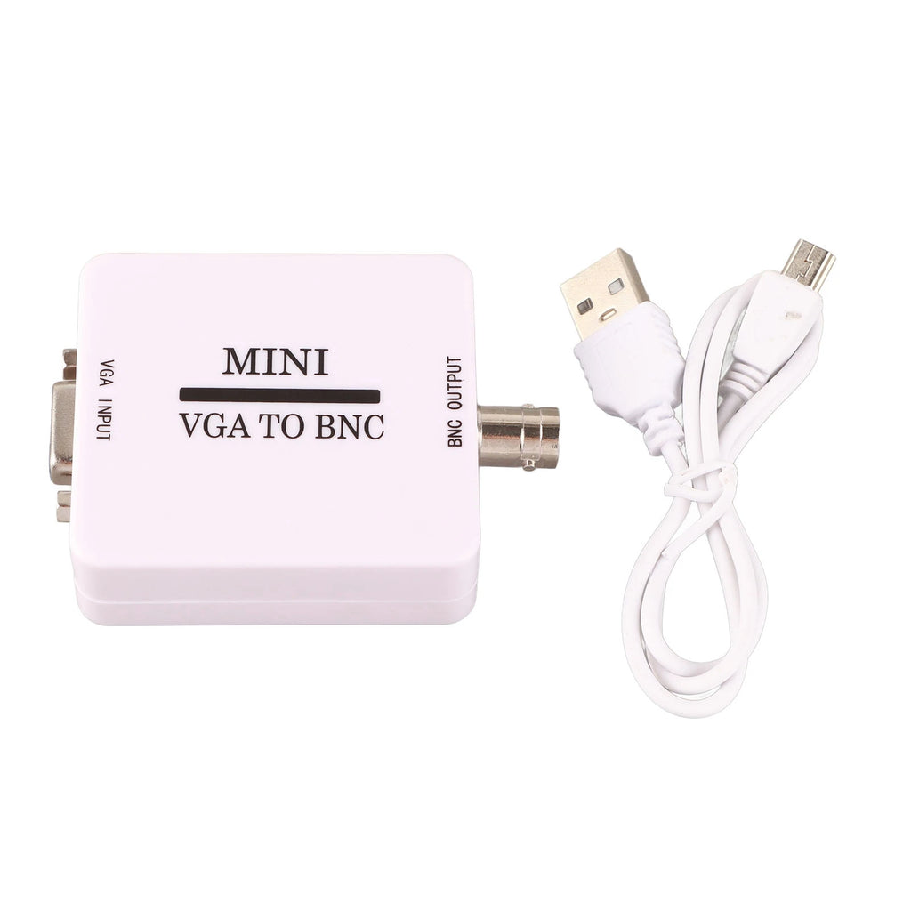 Mini HD VGA BNC 1920 X 1080 USB Video Converter HDTV Monitors TVs