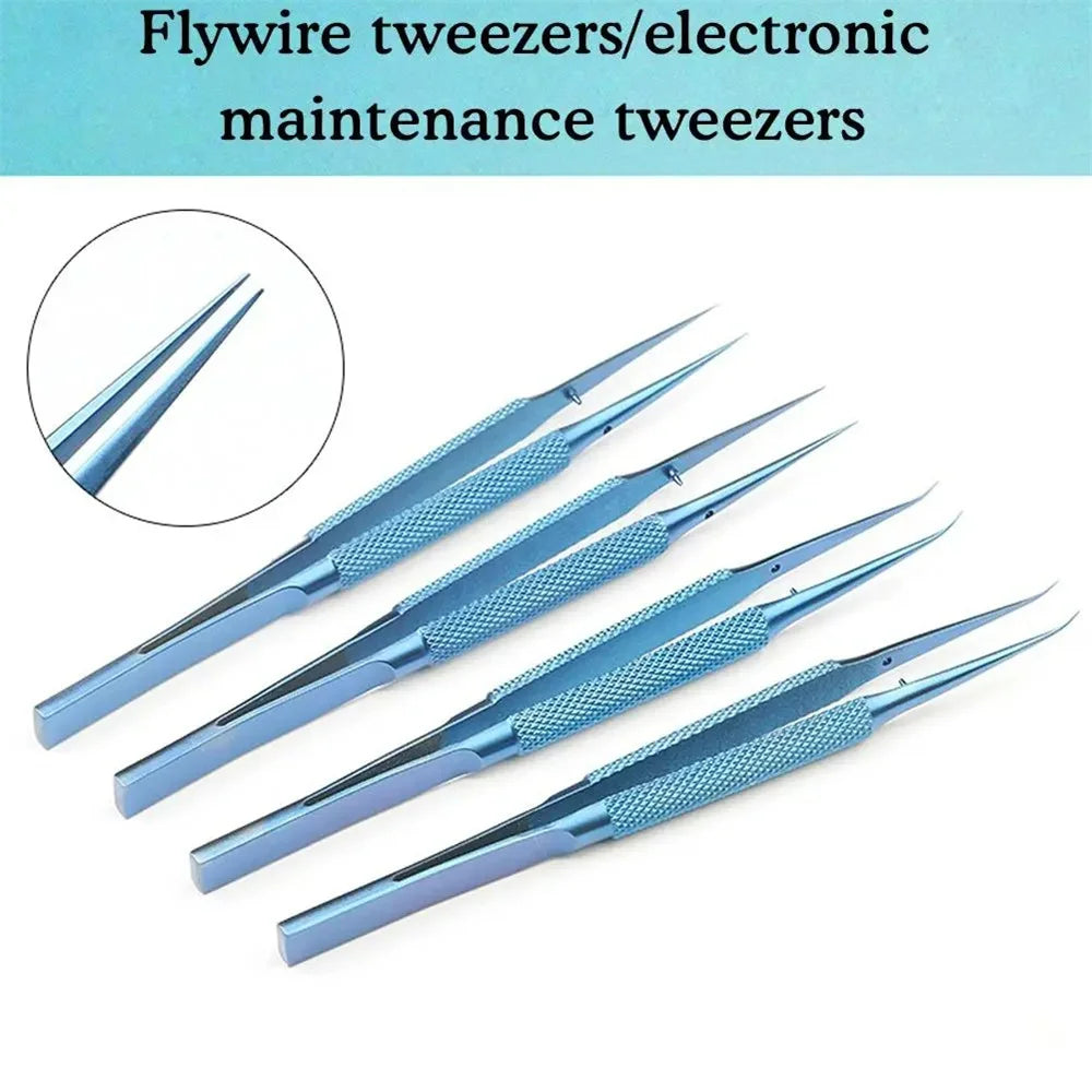 Antimagnetic Titanium Tweezers – Precision Phone Repair Forceps Precision Repair Tweezers Zpaxo