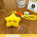 ▶1PCS Cute Star Doll Pendant Plush Doll Pendant Keychain Accessories Student Backpack Pendant Zpaxo B