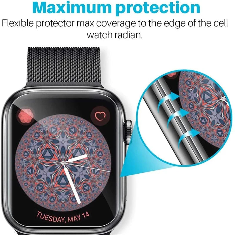 1-5pcs Soft Hydrogel Protective Film For Apple Watch Ultra 9 8 7 6 SE 5 4 3 For iwatch series 49mm 45mm 41mm 44mm 40mm 42mm 38mm Zpaxo