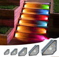 Solar Stair Lights Motion Sensor Waterproof IP67 3 Mode RGB Changing Zpaxo with Sensor 1 PCS China Mainland