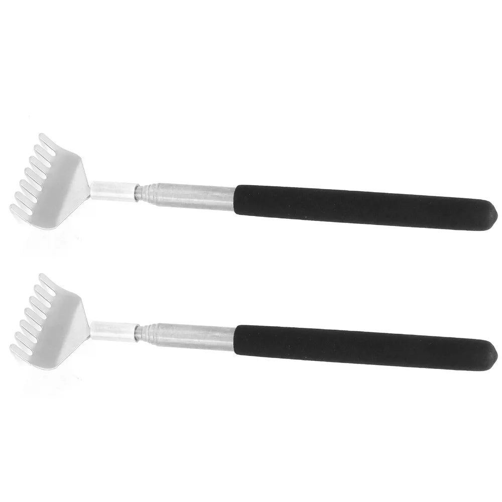 Stainless Steel Back Scratcher Long Handle Skin Friendly Itch Relief Zpaxo