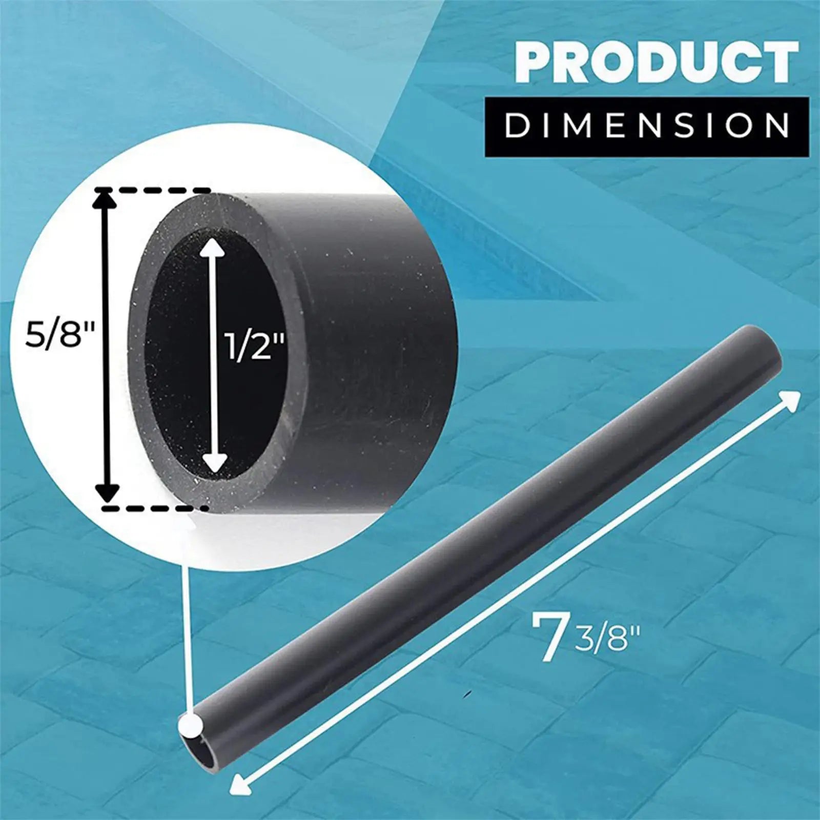 Chlorinator Tubing 2 Flexible Thickened Pipe Pool Hose Spa Garden