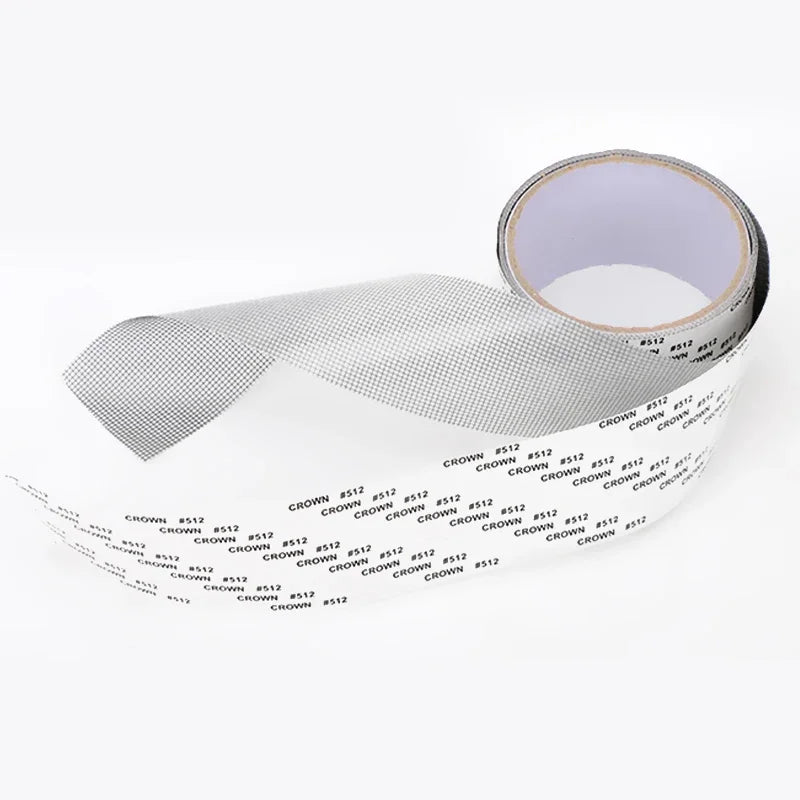 2M Strong Self-Adhesive Window Screen Repair Tape - Cover Holes and Tears, Keep Insects Out Window Screen Mosquito Net Zpaxo