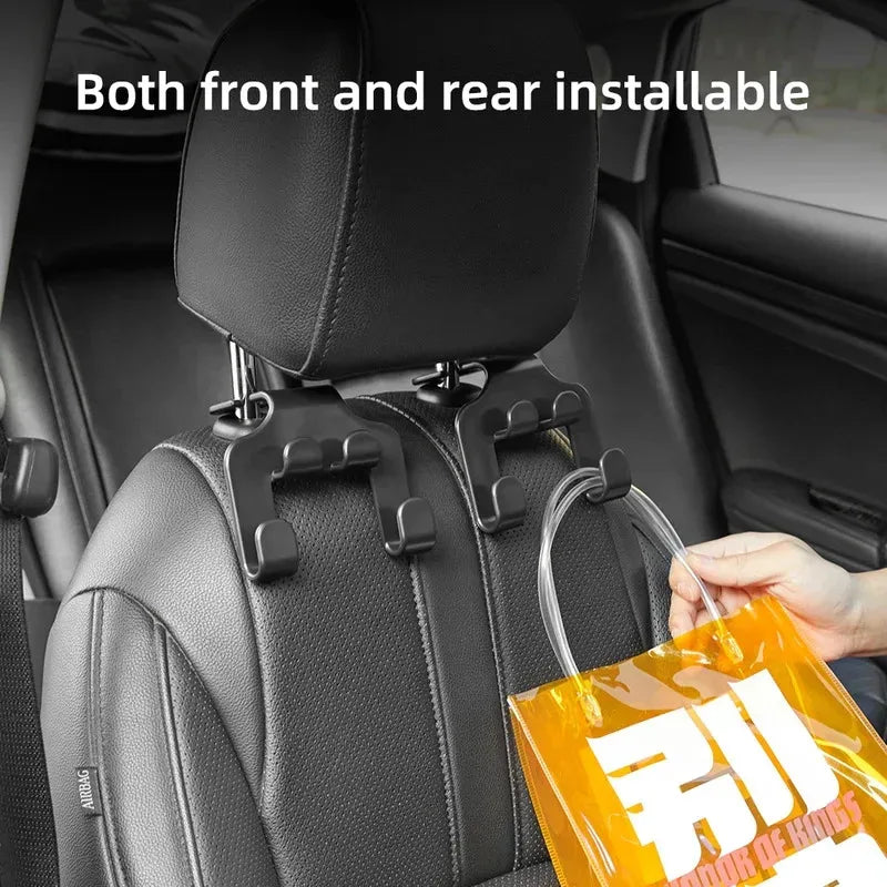 Car Seat Headrest Hook Hanger – Universal Bag & Purse Organizer