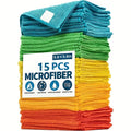 15pcs Multi-Purpose Cleaning Towel Set, Reusable Quick-Drying Towels, Multi-Purpose Water Absorption| Home, Kitchen, Living Room Zpaxo Random color-15pcs