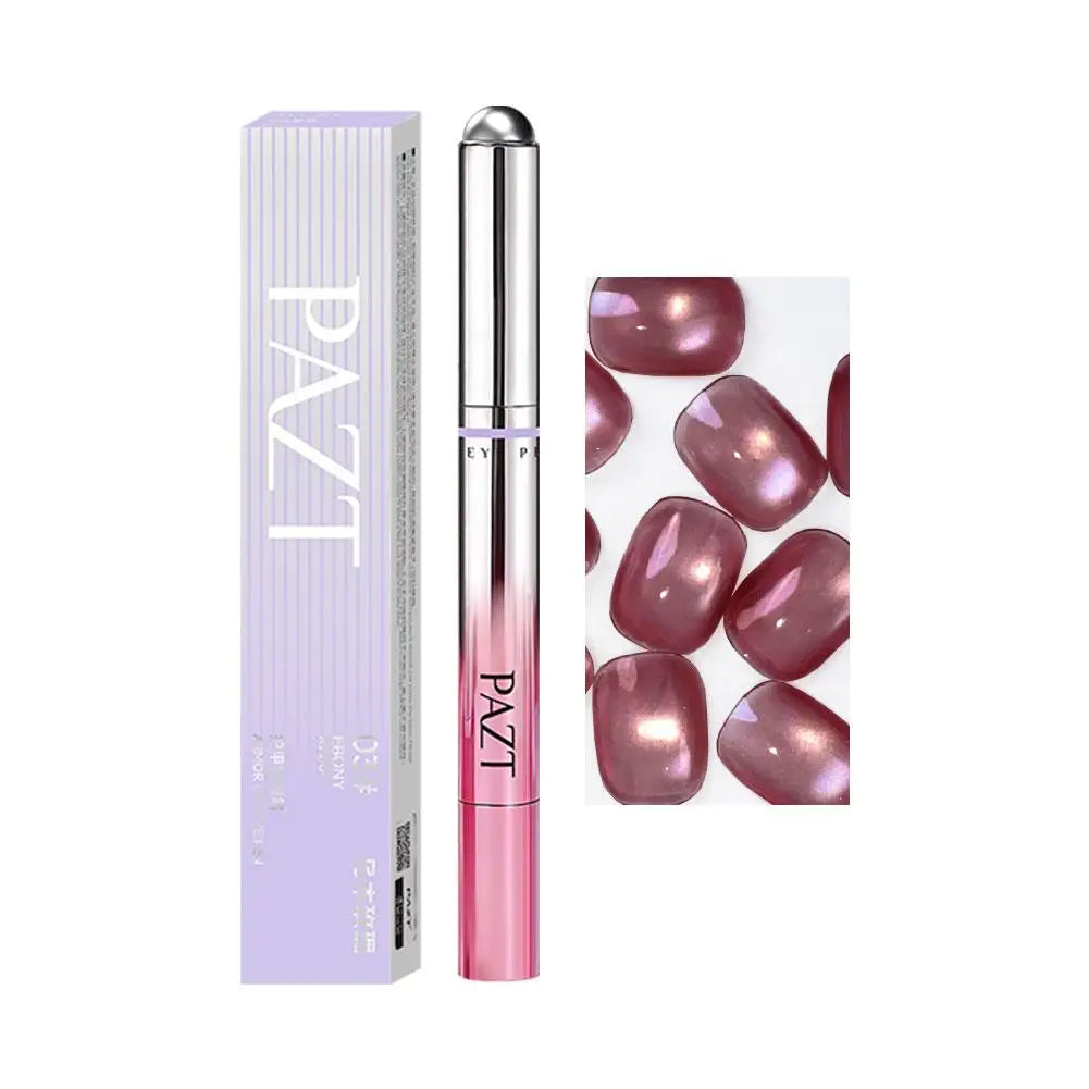 7-in-1 Cat Eye Magnetic Gel Nail Polish Pen | Built-In Magnet Gel Nail Polish Pen Zpaxo C