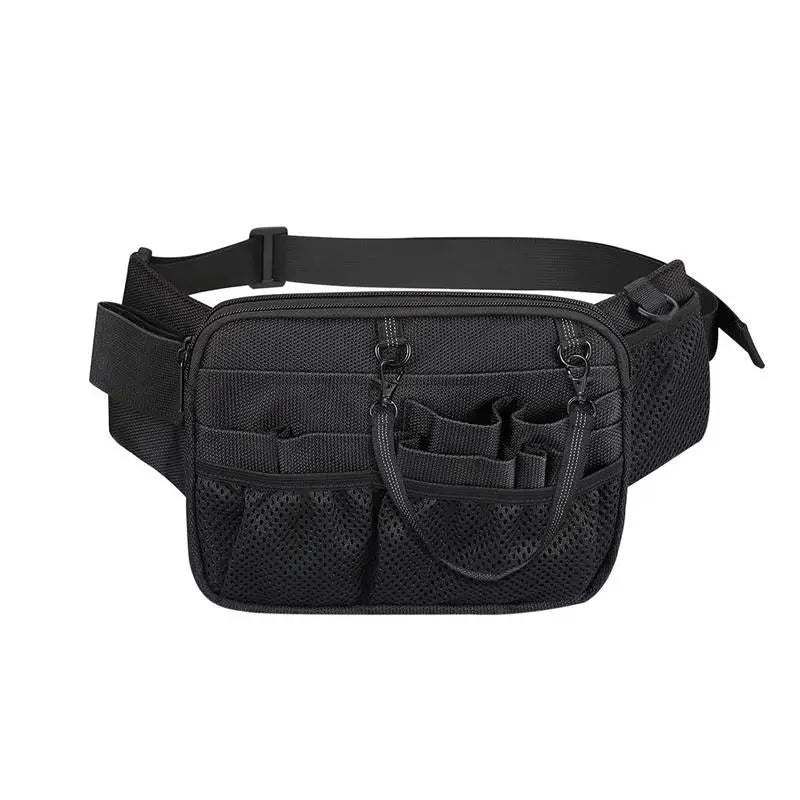 Multi Compartment Gear Pocket Nursing Organizer Belt Bag Utility