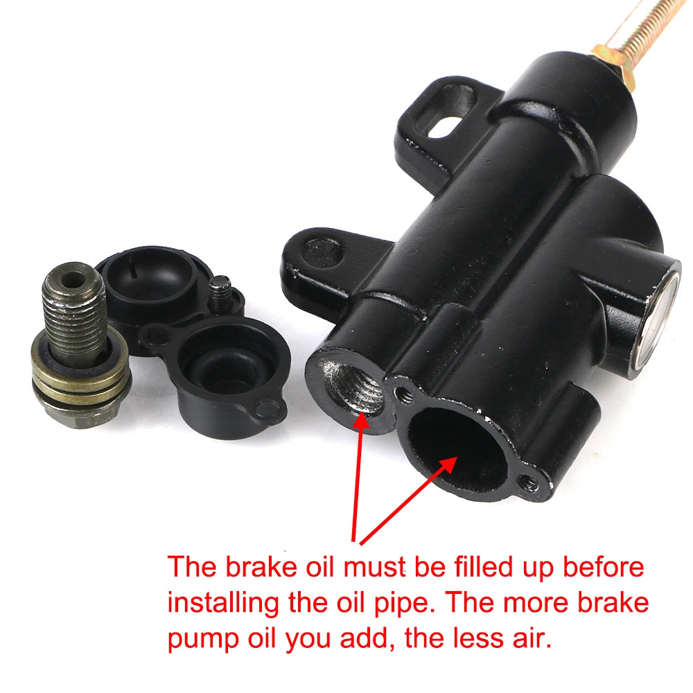 Rear Brake Pump Universal Pit Trail Dirt Quad Bike ATV Dune Buggy